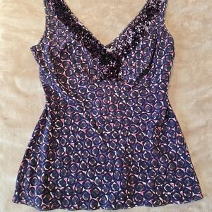 Italian Silk Blouse with Sequin Detail